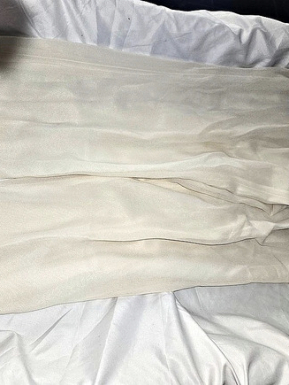 R&M RICHARD Wide Leg Pants in Cream Size 14 NWT